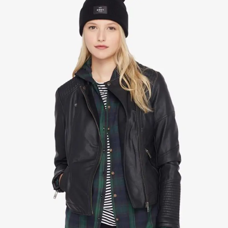 气质通勤高街蛋青色挺括烟管裤9分裤套装下装22秋女