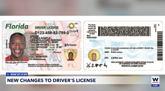 佛州2027年驾照将标注法律身份
